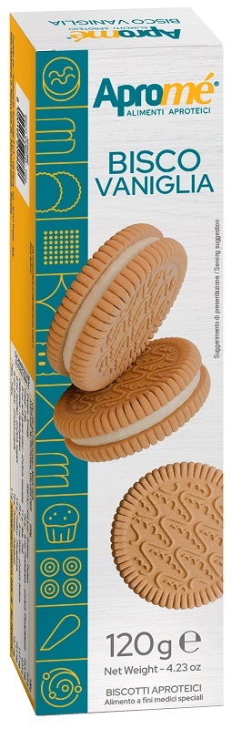 APROME' BISCO VANIGLIA 120 G - Fontenova srl