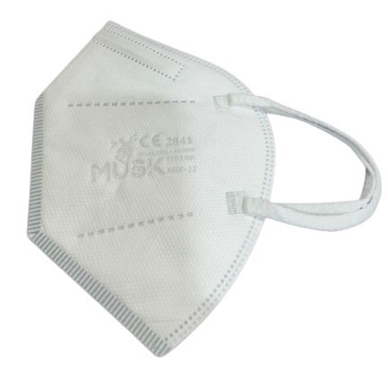 MUSK MASCHERINA FFP3 WHITE 1 PEZZO - Fontenova srl