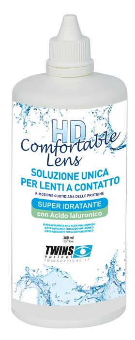 SOLUZIONE UNICA HD COMFORTABLE LENS 360 ML - Fontenova srl