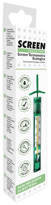 TERMOMETRO ECOLOGICO SCREEN - Fontenova srl
