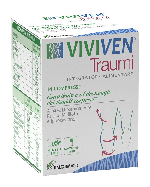 VIVIVEN TRAUMI 14 COMPRESSE - Fontenova srl