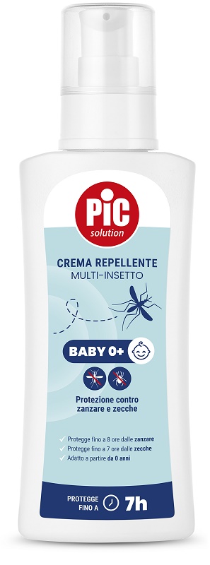 PIC SOLUTION CREMA REPELLENTE MULTI-INSETTO BABY 0+ 100 ML - Fontenova srl