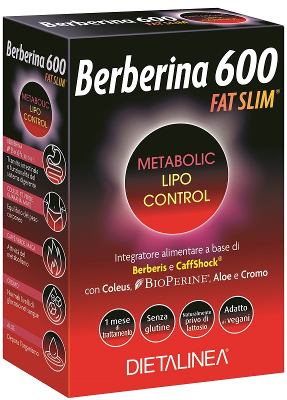 DIETALINEA BERBERINA 600 60 COMPRESSE - Fontenova srl