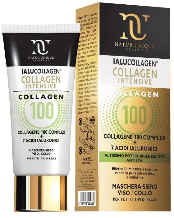 NATUR UNIQUE IALUCOLLAGEN COLLAGEN INTENSIVE 100 MASCHERA 75 ML - Fontenova srl