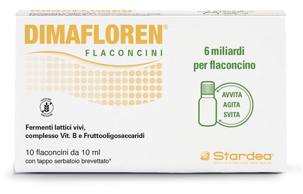 DIMAFLOREN 6 MILIARDI 10 FLACONCINI DA 10 ML SENZA GLUTINE - Fontenova srl