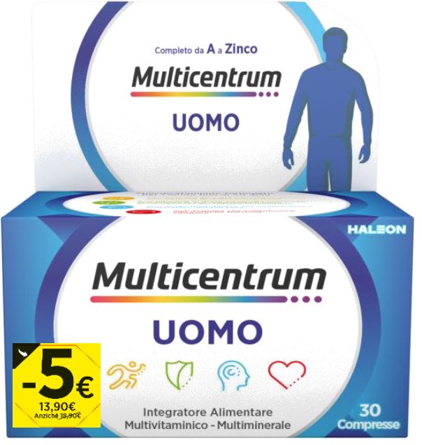 MULTICENTRUM DONNA 50+ 30 COMPRESSE PROMO 2026 - Fontenova srl