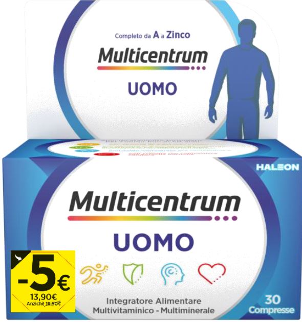 MULTICENTRUM U 30 COMPRESSE PROMO 2026 - Fontenova srl