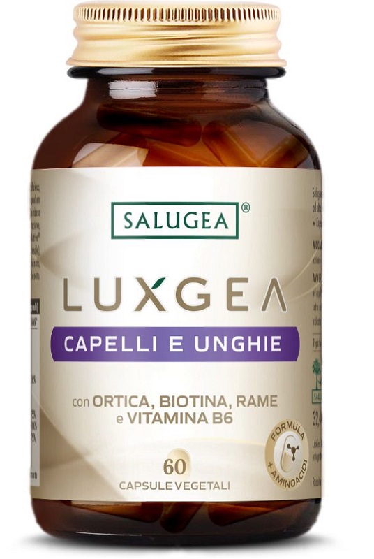 LUXGEA CAPELLI E UNGHIE SALUGEA 60 CAPSULE VEGETALI SENZA GLUTINE SENZA LATTOSIO - Fontenova srl
