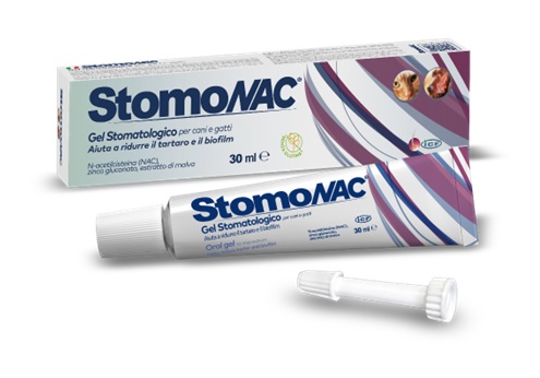STOMONAC GEL STOMATOLOGICO CANI E GATTI 30 ML - Fontenova srl