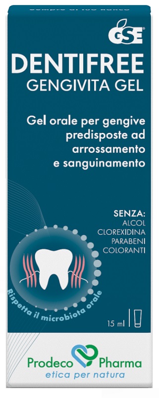GSE DENTIFREE GENGIVITA GEL ORALE 15 ML - Fontenova srl
