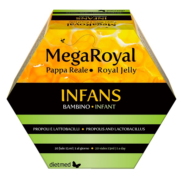 MEGAROYAL INFANS 20F FIALE SENZA GLUTINE - Fontenova srl